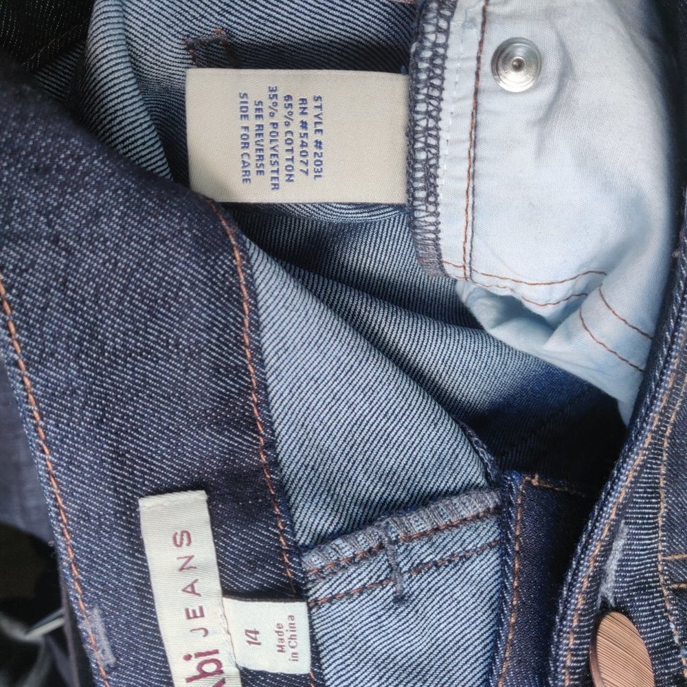 CAbi Classic Jean 2 #203L Size 14 L NWOT - Picture 2 of 3